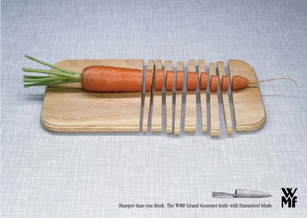 Sharp knife ad