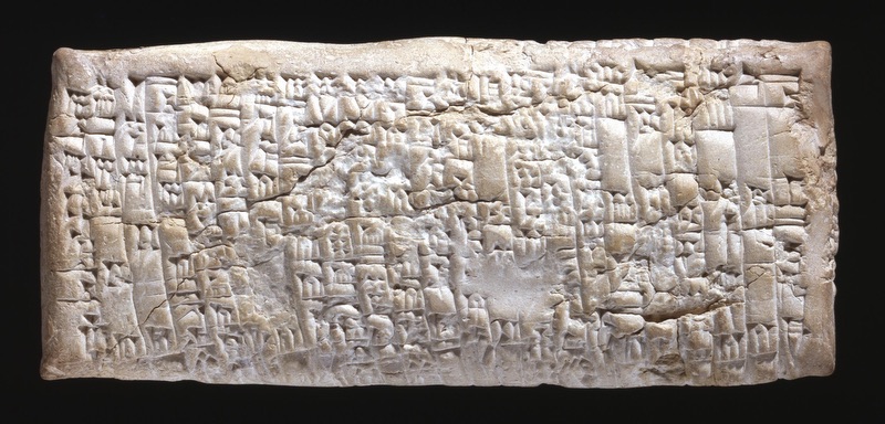 Clay tablet complaint from Nanni to Ea-Nasir