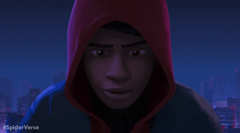 Miles Morales looking unsettled