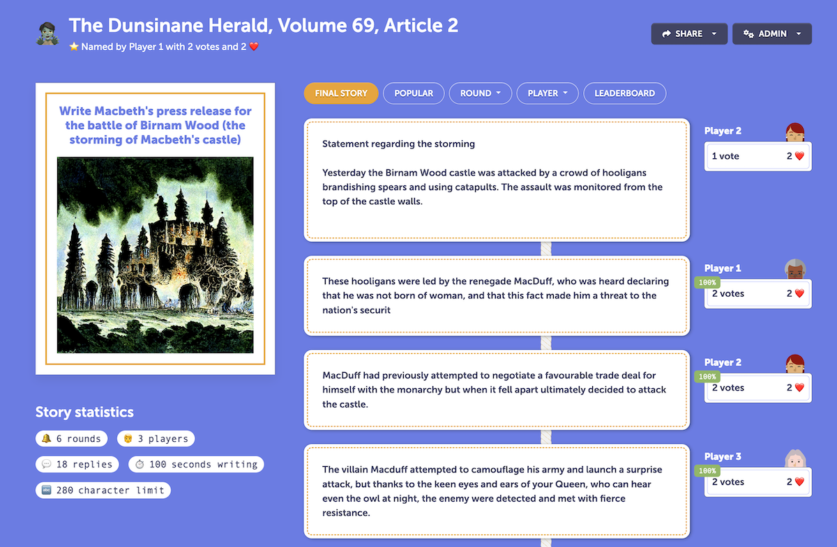 Screenshot Dunsinane Herald Frankenstories copy