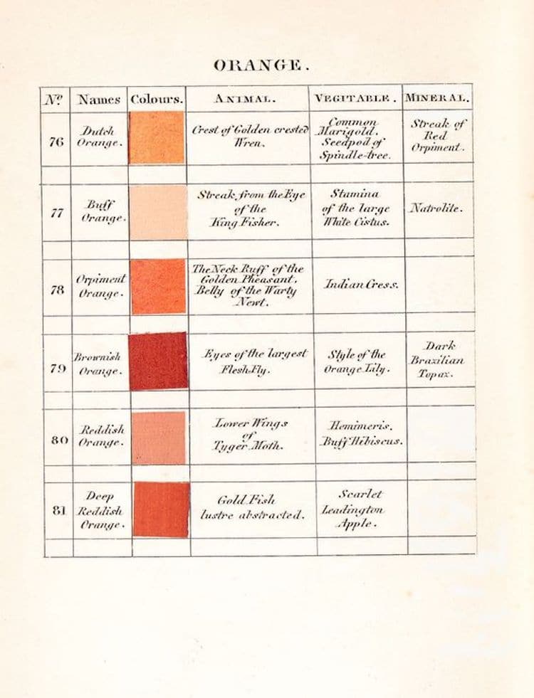 Werner's nomenclature