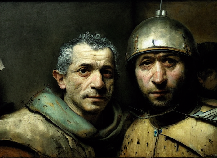 Frankenstories_portrait_of_a_Greek_doctor_and_a_Roman_centurion