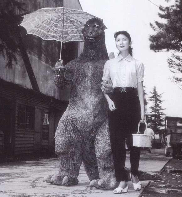 Behind the scenes on the set of Godzilla