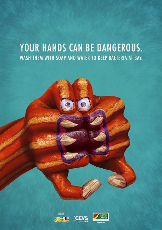 Your Hands Can be Dangerous ad