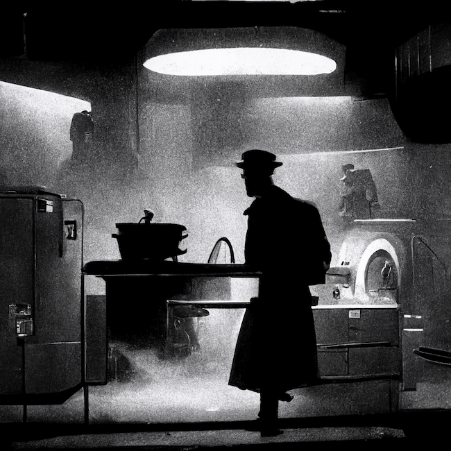 Who Cleans the Cleaners film noir