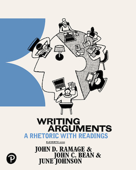 Writing Arguments Ramage 11th ed cover
